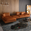 Contemporary Leisure Living Room Sofa with Chaise