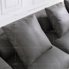 Comfy Leather Sectional Living Room Sofa