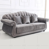French Fabric Living Room Sofa with Storage