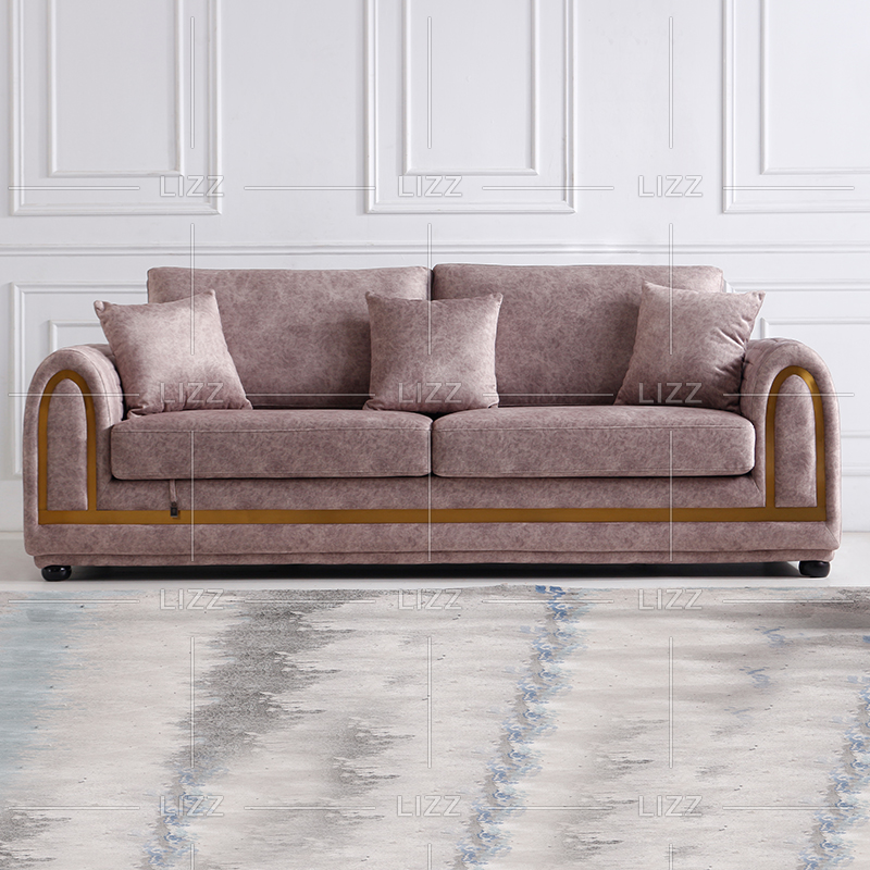 Luxury Modern Living Room Set Fabric Sofa