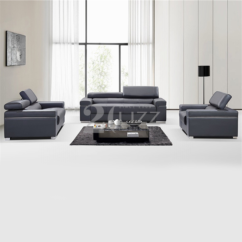Classic Leisure Grey Living Room Sofa