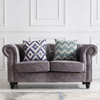 Modern Chesterfield Fabric Living Room Sofa