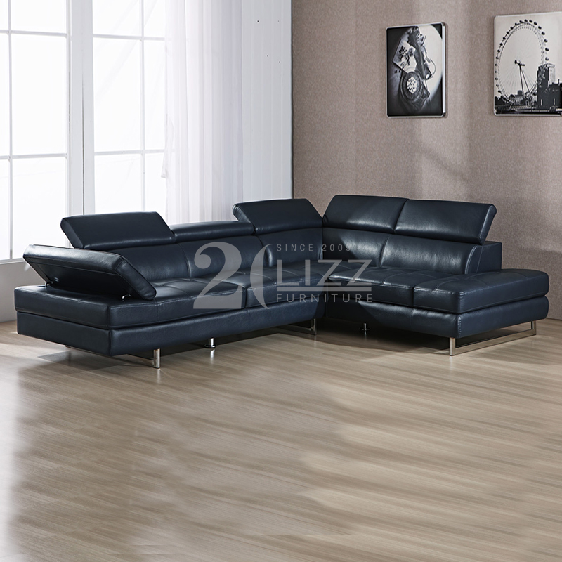 Leisure Genuine High Quality Leather Sofa