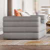 Luxury Canvas Fabric Sofa with Fabric Arms