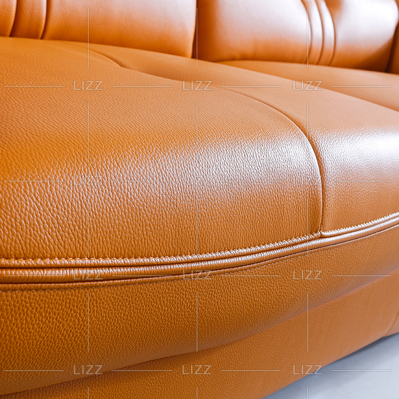 Home Furniture Antique High Quality Leather Sofa