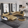 Stylish Tufted Led Sectional Sofa for Tight Spaces