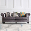 Modern Chesterfield Fabric Living Room Sofa