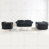 Contemporary Genuine 2 Seater Leather Sofa
