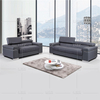 Home Furniture Hot Sale Gray Leather Sofa