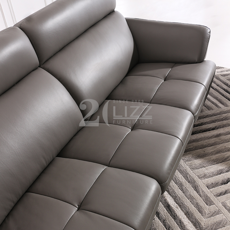Leisure Functional 3 Seater Leather Sofa