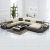 Home Recliner Black Leather Sofa